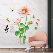 wall sticker Flower Colourful