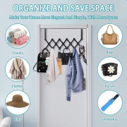 Portable Door Hanger 11 hook