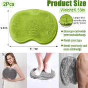 1 pc Shower Foot & Back Scrubber Massage Pad
