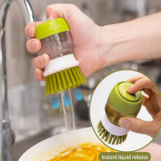 ১ পিচ Liquid-Adding Pot-washing kitchen Brush