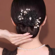 black-stylish Hair Bun Maker