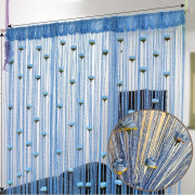 Blue -Flower String Curtain