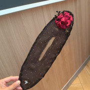 (red) New lazy twist hair clip artifact Japanese and Korean