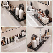 Bathroom Sink Shelf Over Faucet, No Drill